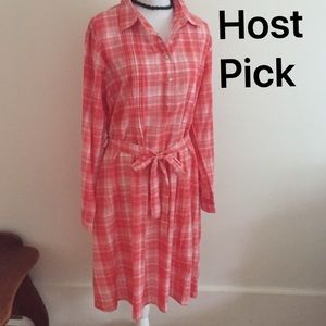 🎉HP🎉Vermont country store XL left shirt dress